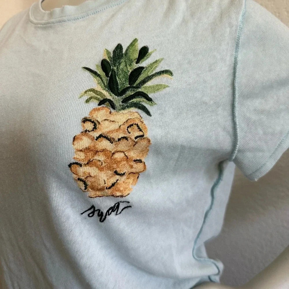 Free People Fruit Medley Tee Size Large - Picture 5 of 9